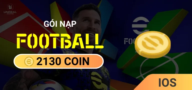 Gói Nạp Game Efootball Mobile - 2130 Coin IOS