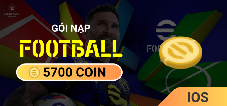 Gói Nạp Game Efootball Mobile - 5700 Coin IOS